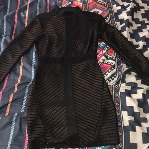 Black and Bronze dress